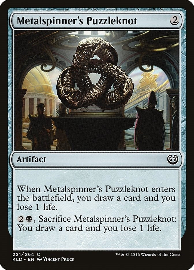 Image for Metalspinner's Puzzleknot (Kaladesh) (221) - Magic: The Gathering