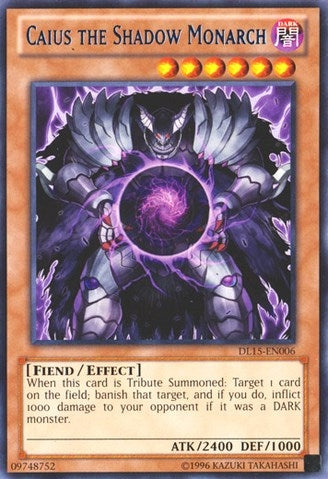 Image for Caius the Shadow Monarch (Blue) (Duelist League Promo) (DL15-EN006) - YuGiOh