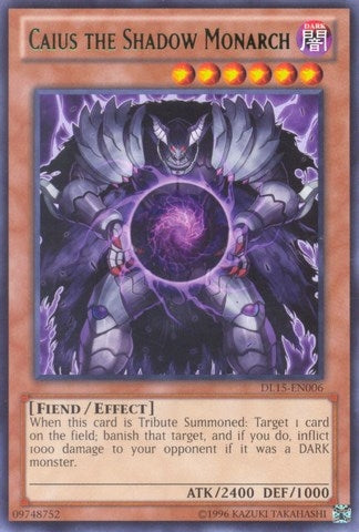 Image for Caius the Shadow Monarch (Green) (Duelist League Promo) (DL15-EN006) - YuGiOh