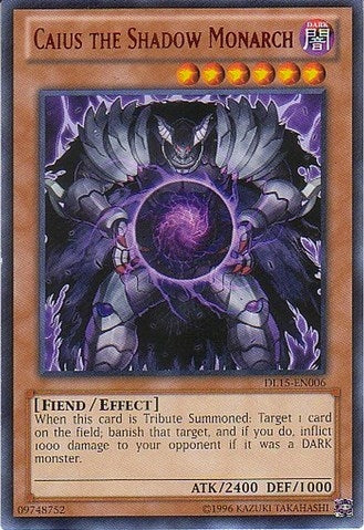 Image for Caius the Shadow Monarch (Red) (Duelist League Promo) (DL15-EN006) - YuGiOh