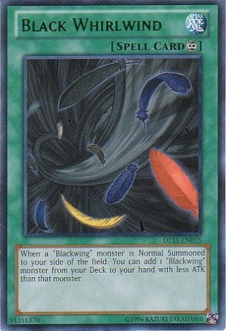 Image for Black Whirlwind (Green) (Duelist League Promo) (DL15-EN015) - YuGiOh