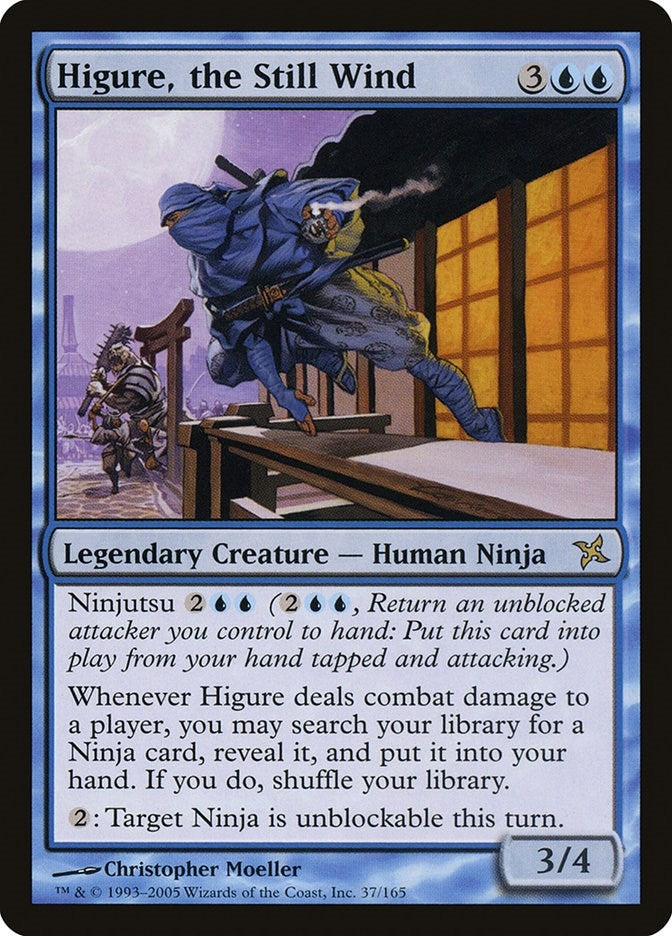 Image for Higure, the Still Wind (Betrayers of Kamigawa) (37) - Magic: The Gathering