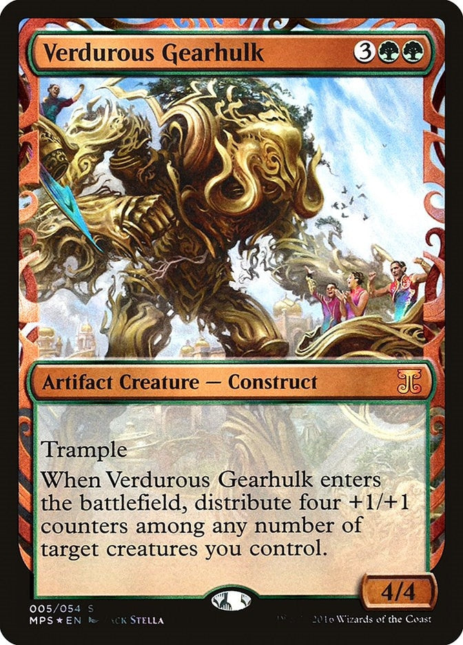 Image for Verdurous Gearhulk (Masterpiece Series: Kaladesh Inventions) (5) - Magic: The Gathering