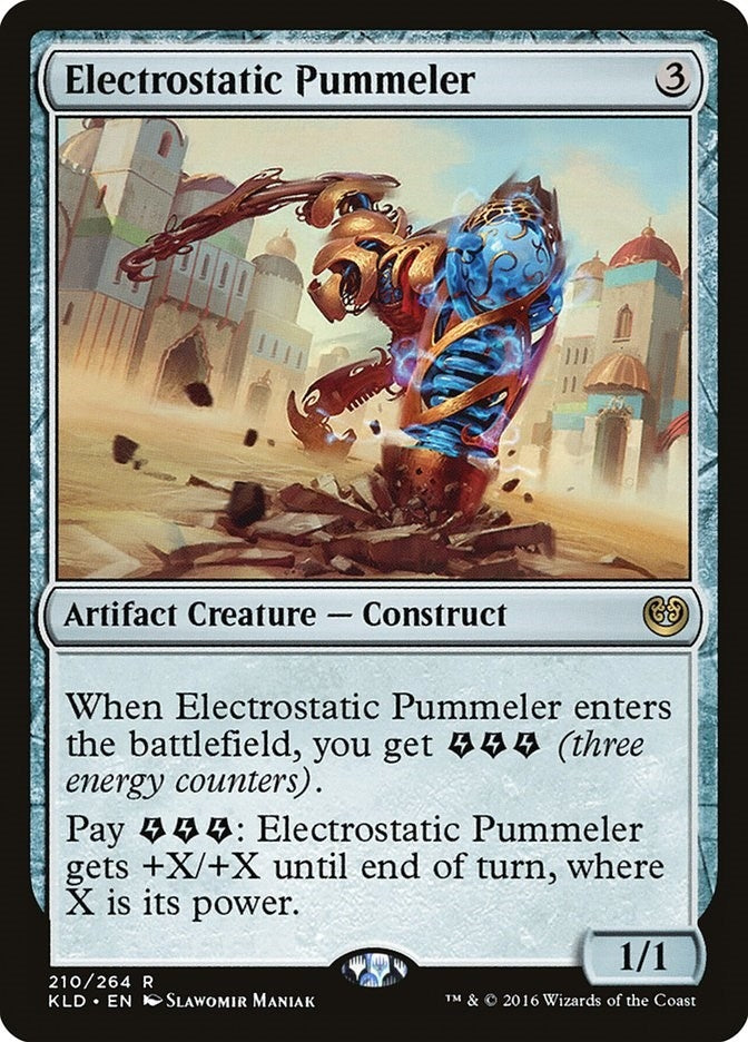 Image for Electrostatic Pummeler (Kaladesh) (210) - Magic: The Gathering