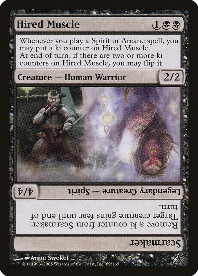 Image for Hired Muscle (Betrayers of Kamigawa) (69) - Magic: The Gathering