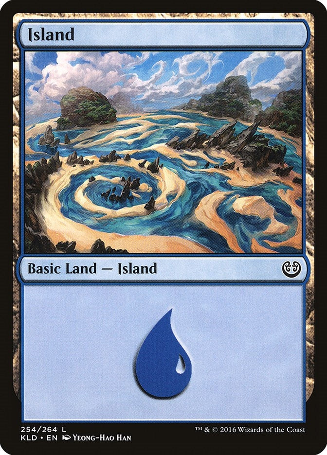 Image for Island (254) (Kaladesh) (254) - Magic: The Gathering