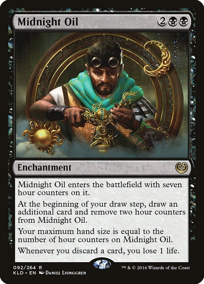 Image for Midnight Oil (Kaladesh) (92) - Magic: The Gathering