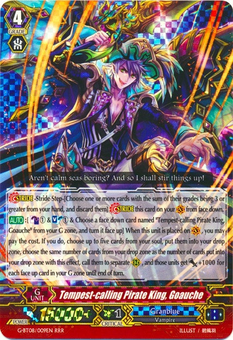 Image for Tempest-calling Pirate King, Goauche (G-BT08: Absolute Judgment) (G-BT08/009EN) - Cardfight Vanguard