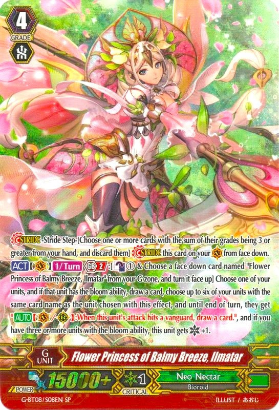 Image for Flower Princess of Balmy Breeze, Ilmatar (SP) (G-BT08) (808)