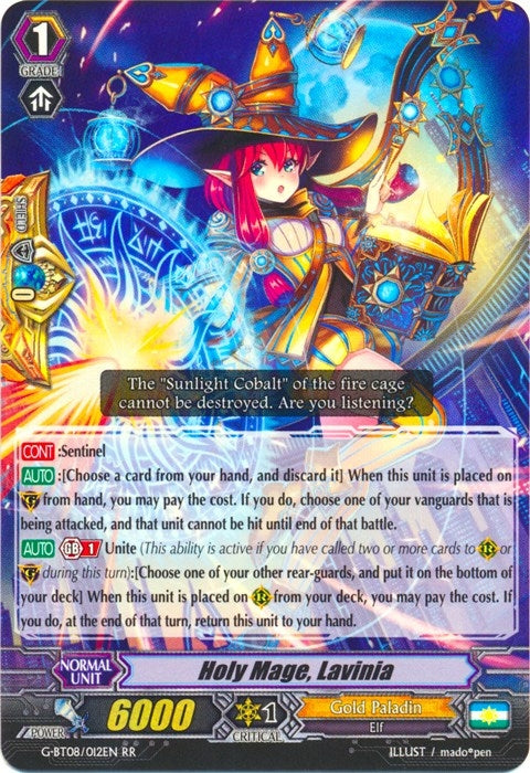 Image for Holy Mage, Lavinia (G-BT08) (8012)