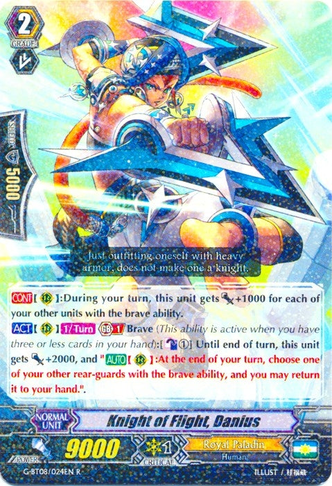 Image for Knight of Flight, Danius (G-BT08: Absolute Judgment) (G-BT08/024EN) - Cardfight Vanguard