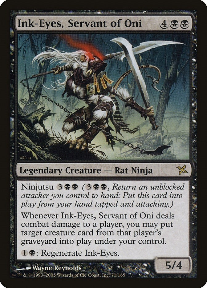 Image for Ink-Eyes, Servant of Oni (Betrayers of Kamigawa) (71) - Magic: The Gathering