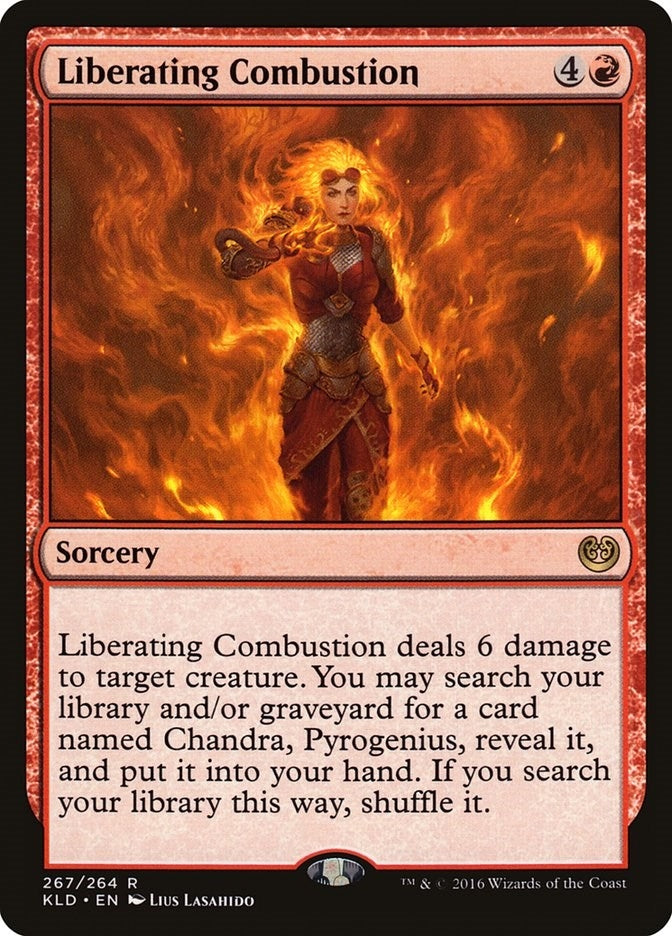 Image for Liberating Combustion (Kaladesh) (267) - Magic: The Gathering