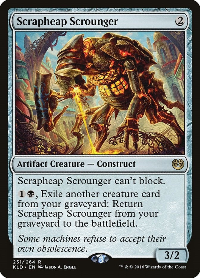 Image for Scrapheap Scrounger (Kaladesh) (231) - Magic: The Gathering