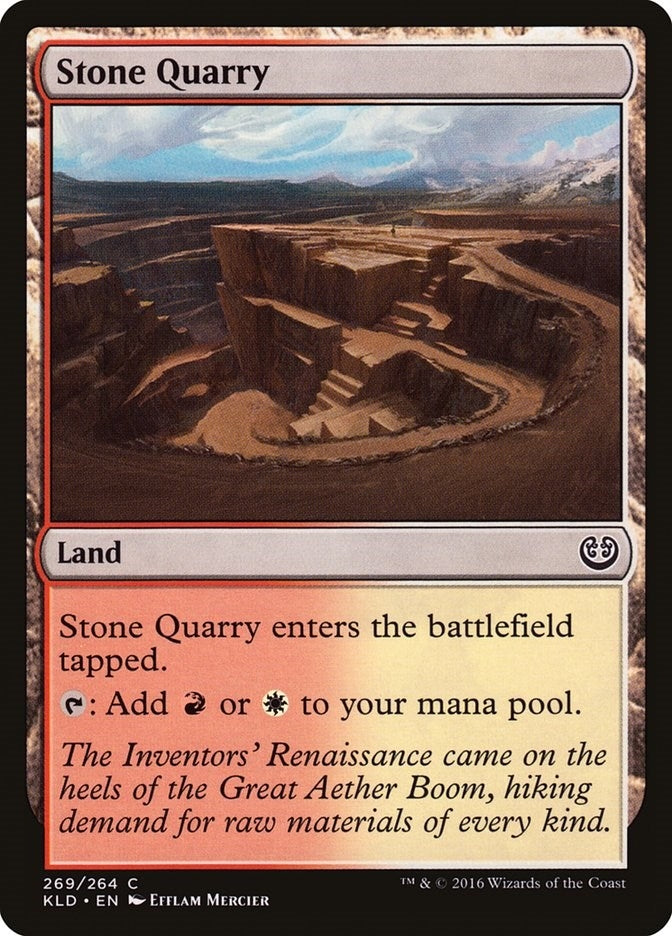 Image for Stone Quarry (Kaladesh) (269) - Magic: The Gathering