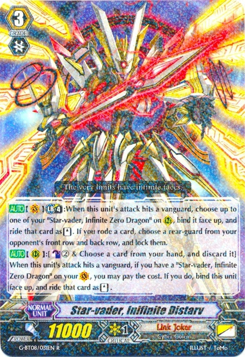 Image for Star-vader, Infinite Distarv (G-BT08: Absolute Judgment) (G-BT08/031EN) - Cardfight Vanguard