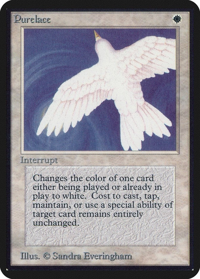 Image for Purelace (Alpha Edition) - Magic: The Gathering