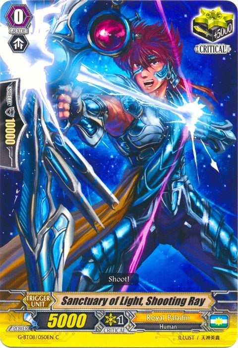 Image for Sanctuary of Light, Shooting Ray (G-BT08: Absolute Judgment) (G-BT08/050EN) - Cardfight Vanguard