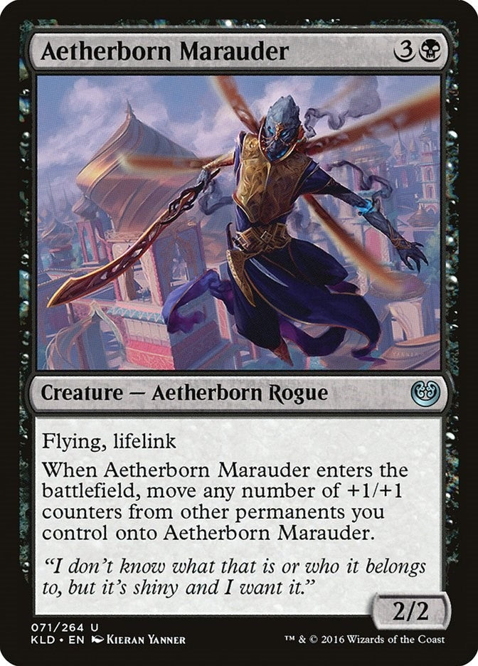 Image for Aetherborn Marauder (Kaladesh) (71) - Magic: The Gathering