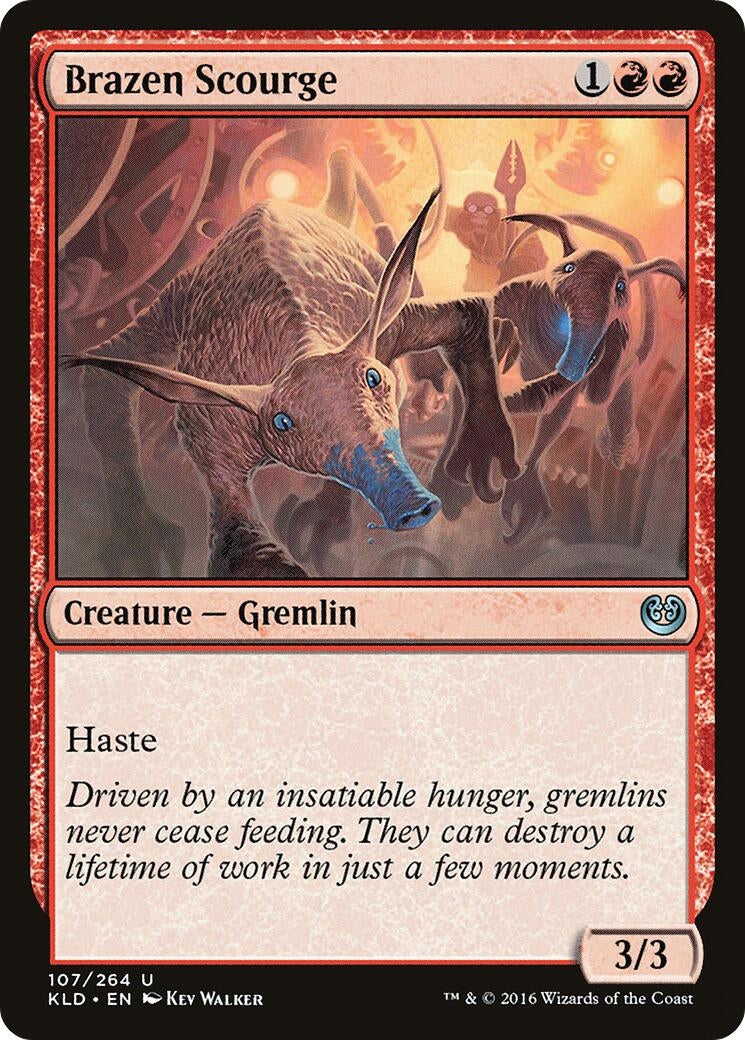 Image for Brazen Scourge (Kaladesh) (107) - Magic: The Gathering