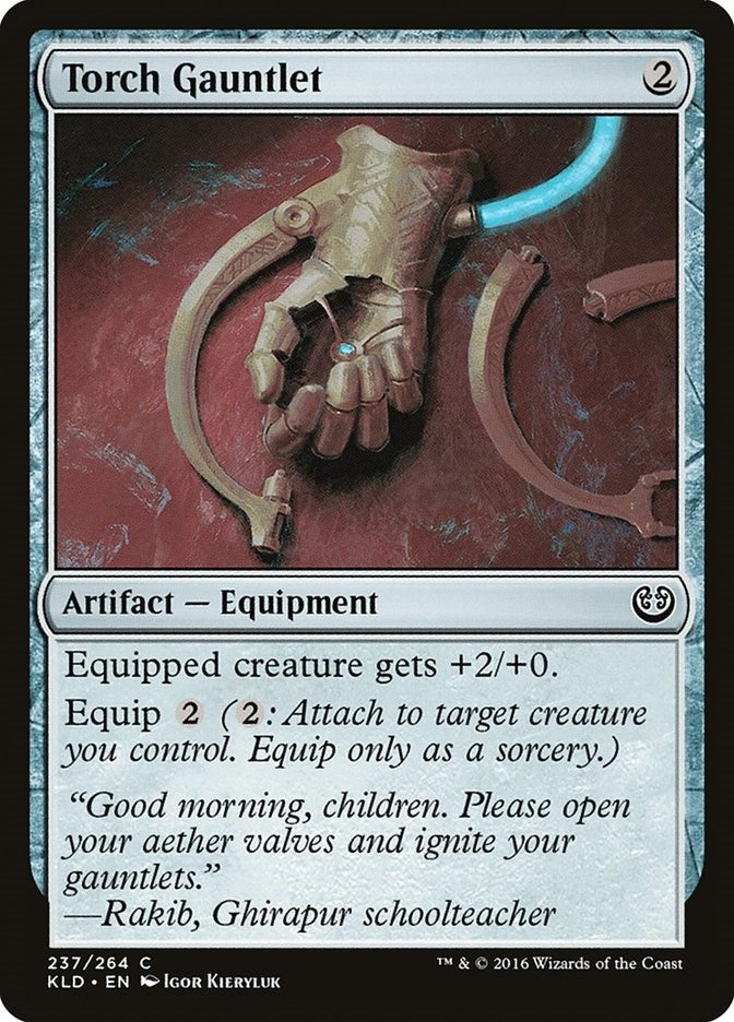 Image for Torch Gauntlet (Kaladesh) (237) - Magic: The Gathering