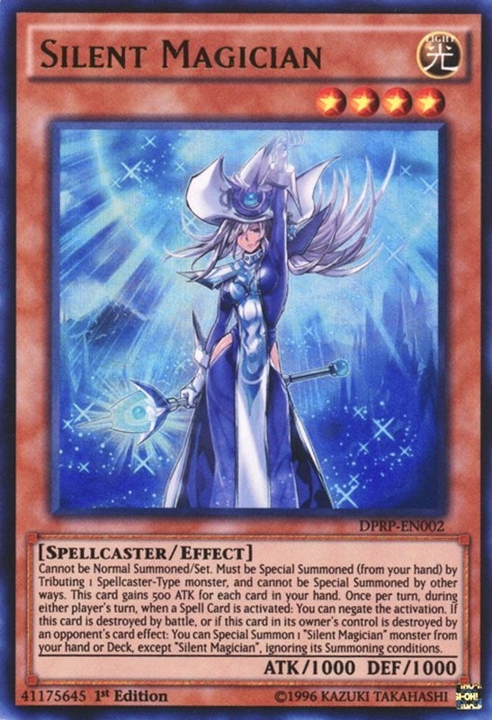Image for Silent Magician (Duelist Pack: Rivals of the Pharaoh) (DPRP-EN002) - YuGiOh