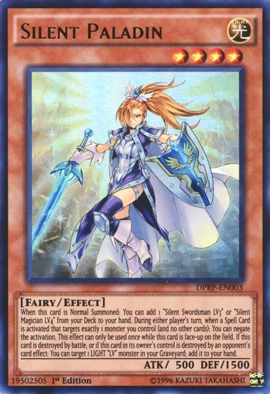Image for Silent Paladin (Duelist Pack: Rivals of the Pharaoh) (DPRP-EN003) - YuGiOh