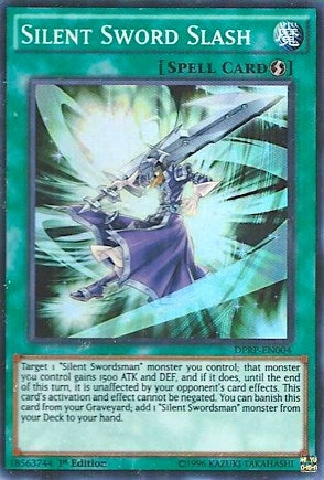 Image for Silent Sword Slash (Duelist Pack: Rivals of the Pharaoh) (DPRP-EN004) - YuGiOh