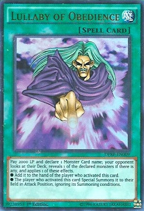 Image for Lullaby of Obedience (Duelist Pack: Rivals of the Pharaoh) (DPRP-EN009) - YuGiOh