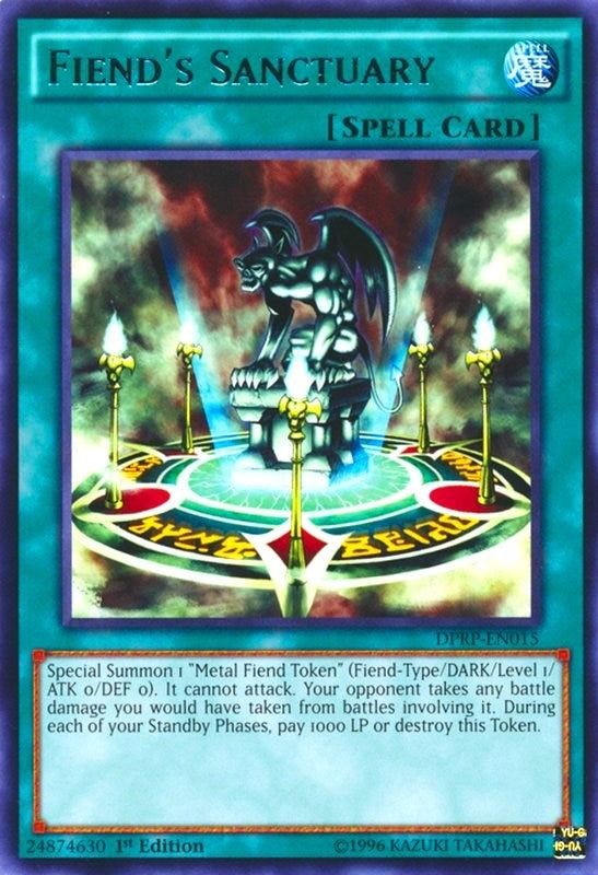 Image for Fiend's Sanctuary (Duelist Pack: Rivals of the Pharaoh) (DPRP-EN015) - YuGiOh