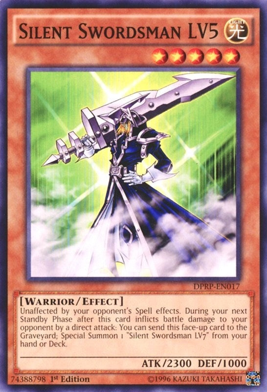 Image for Silent Swordsman LV5 (Duelist Pack: Rivals of the Pharaoh) (DPRP-EN017) - YuGiOh
