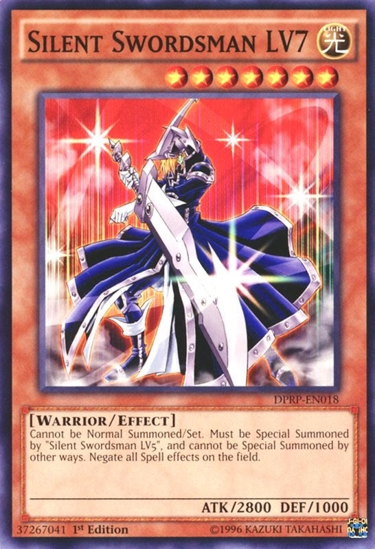 Image for Silent Swordsman LV7 (Duelist Pack: Rivals of the Pharaoh) (DPRP-EN018) - YuGiOh
