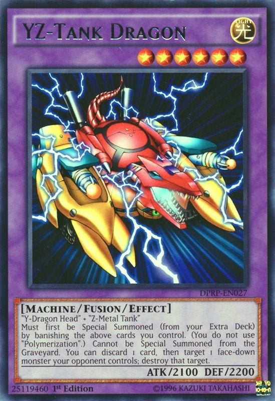 Image for YZ-Tank Dragon (Duelist Pack: Rivals of the Pharaoh) (DPRP-EN027) - YuGiOh