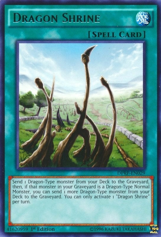 Image for Dragon Shrine (Duelist Pack: Rivals of the Pharaoh) (DPRP-EN029) - YuGiOh