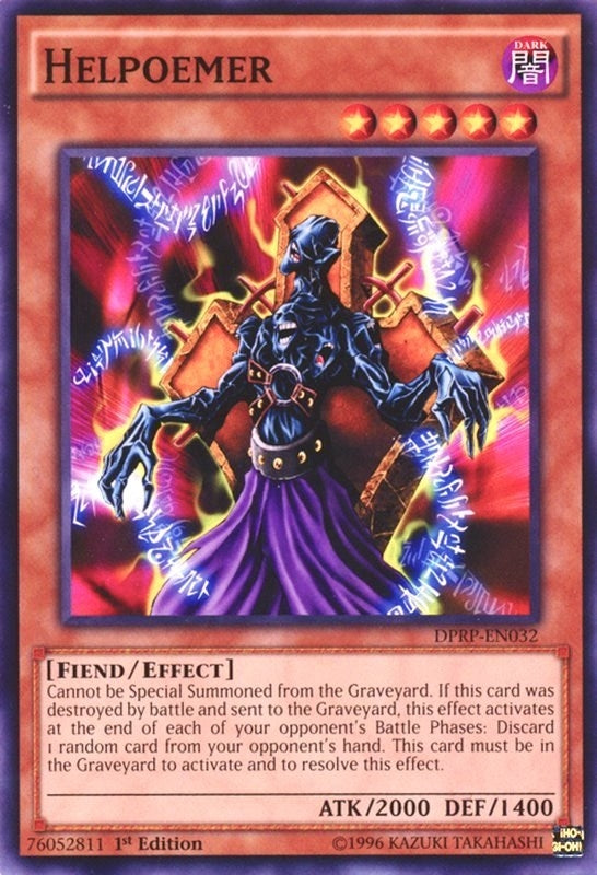 Image for Helpoemer (Duelist Pack: Rivals of the Pharaoh) (DPRP-EN032) - YuGiOh