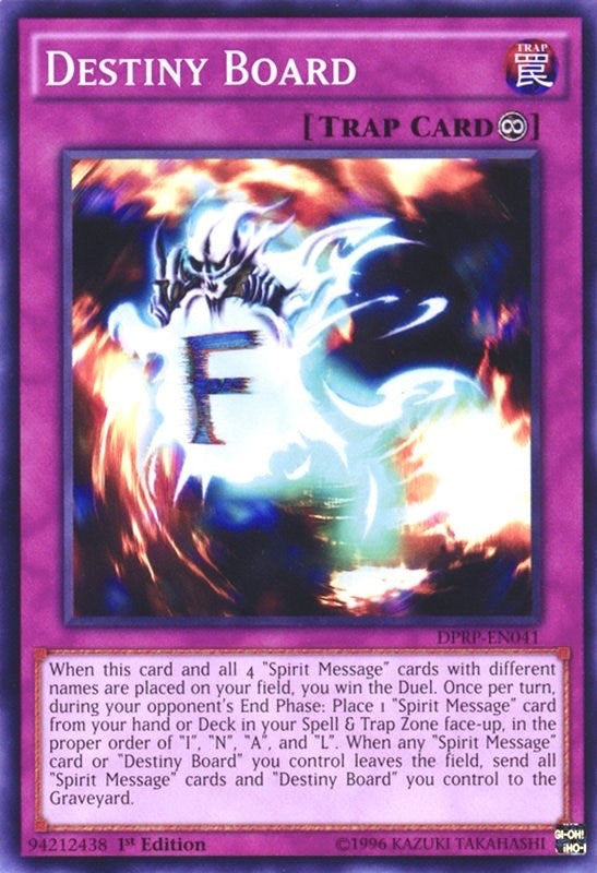 Image for Destiny Board (Duelist Pack: Rivals of the Pharaoh) (DPRP-EN041) - YuGiOh