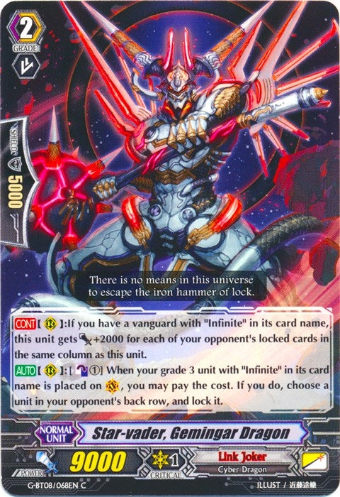Image for Star-vader, Gemingar Dragon (G-BT08: Absolute Judgment) (G-BT08/068EN) - Cardfight Vanguard