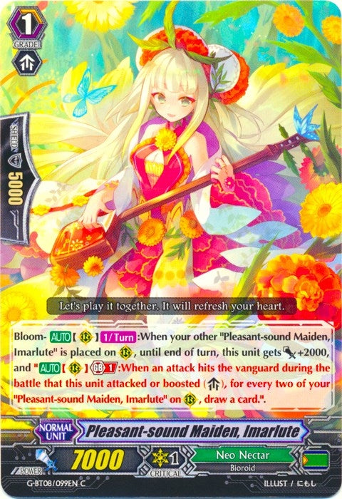 Image for Pleasant-sound Maiden, Imarlute (G-BT08: Absolute Judgment) (G-BT08/099EN) - Cardfight Vanguard