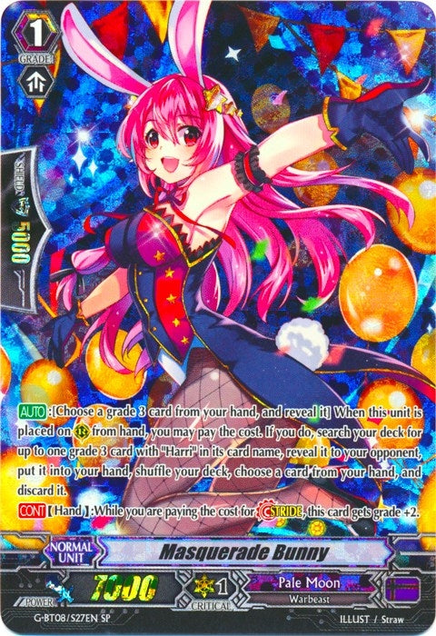 Image for Masquerade Bunny (SP) (G-BT08: Absolute Judgment) (G-BT08/S27EN) - Cardfight Vanguard