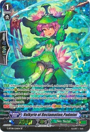Image for Valkyrie of Reclamation, Padmini (SP) (G-BT08: Absolute Judgment) (G-BT08/S36EN) - Cardfight Vanguard