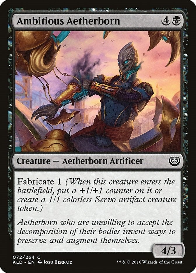 Image for Ambitious Aetherborn (Kaladesh) (72) - Magic: The Gathering