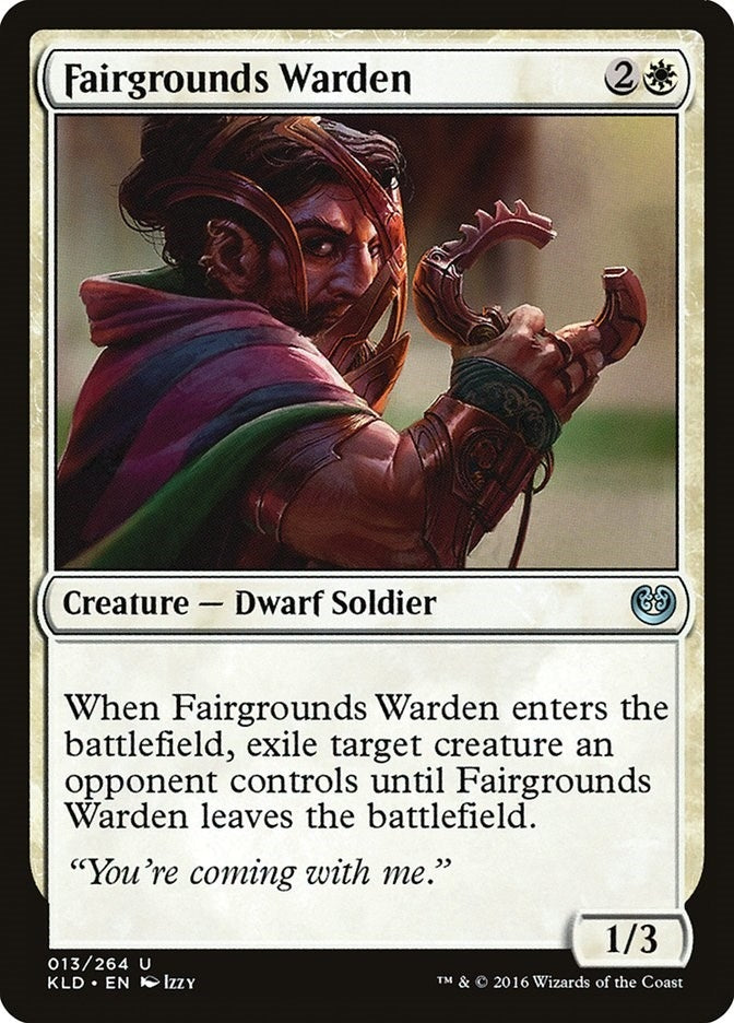 Image for Fairgrounds Warden (Kaladesh) (13) - Magic: The Gathering