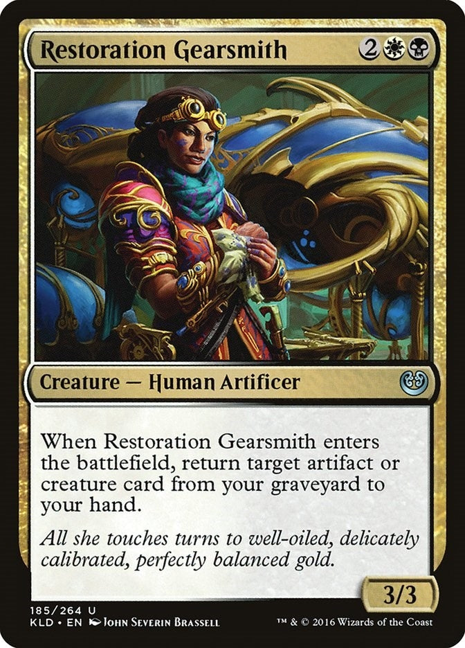 Image for Restoration Gearsmith (Kaladesh) (185) - Magic: The Gathering