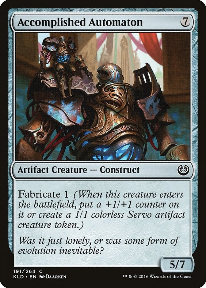 Image for Accomplished Automaton (Kaladesh) (191) - Magic: The Gathering