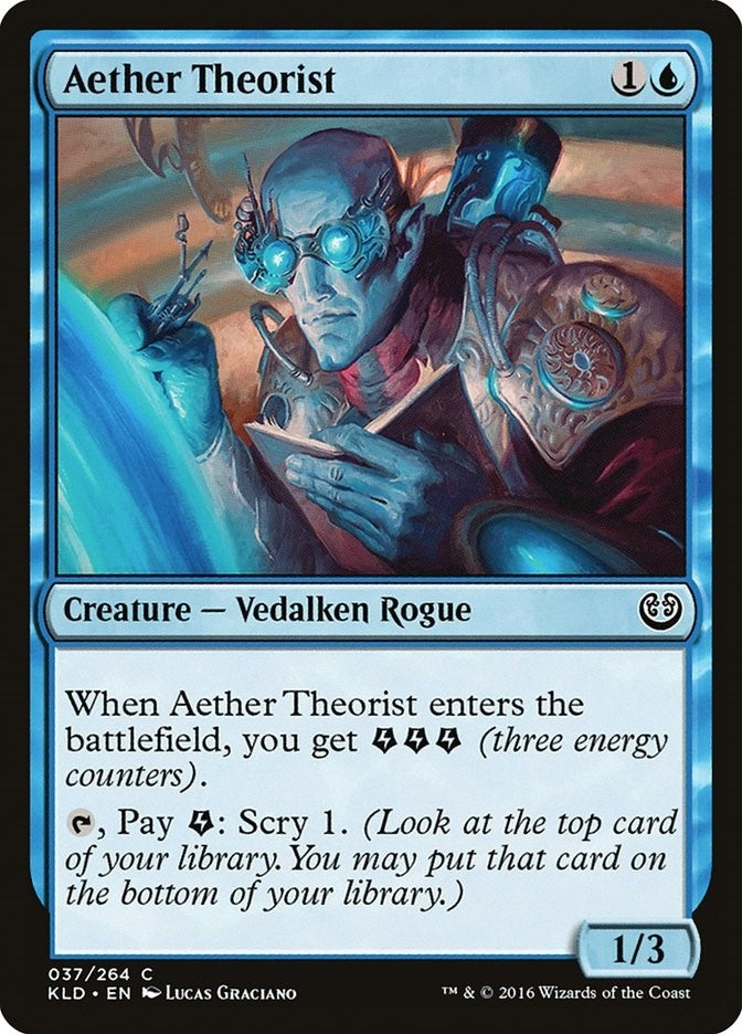 Image for Aether Theorist (Kaladesh) (37) - Magic: The Gathering