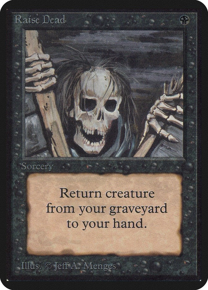 Image for Raise Dead (Alpha Edition) - Magic: The Gathering