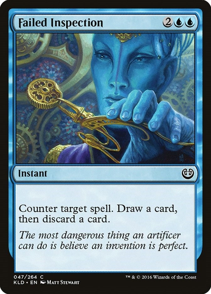 Image for Failed Inspection (Kaladesh) (47) - Magic: The Gathering