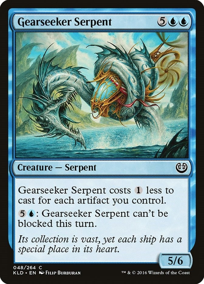 Image for Gearseeker Serpent (Kaladesh) (48) - Magic: The Gathering