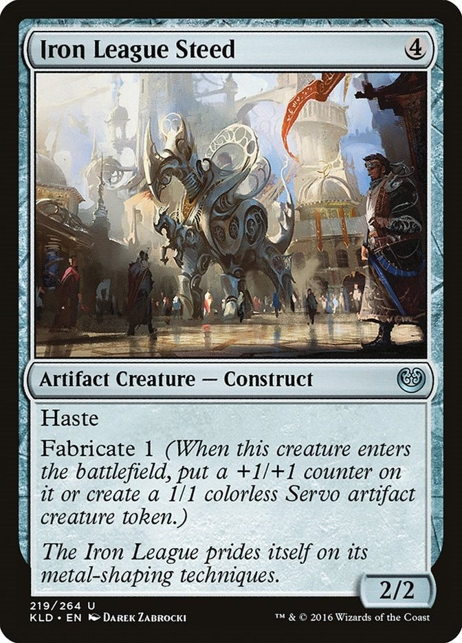 Image for Iron League Steed (Kaladesh) (219) - Magic: The Gathering