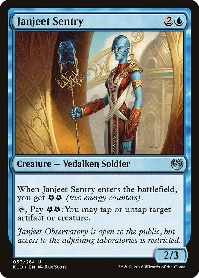Image for Janjeet Sentry (Kaladesh) (53) - Magic: The Gathering